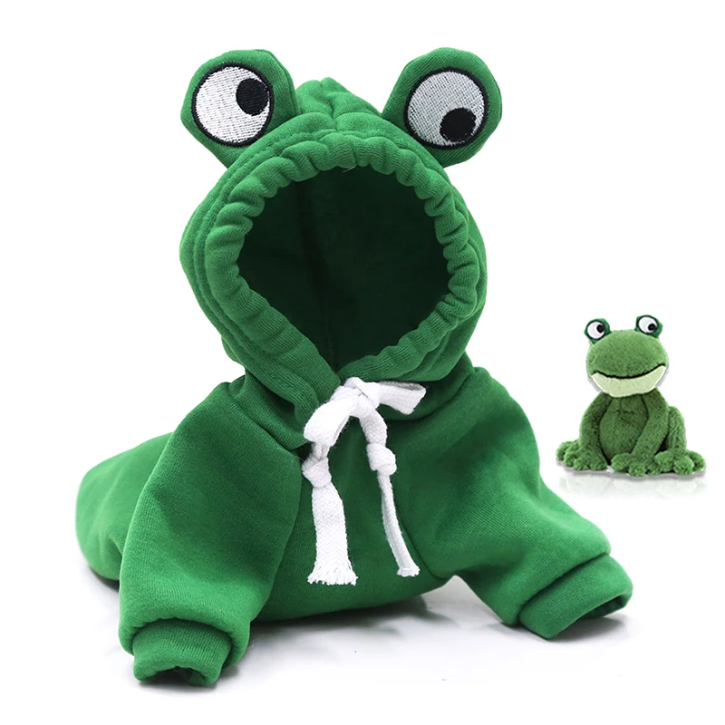 Dog Winter Clothes Green Frog Warm Cute Dog Coat Hoodies Fleece Pet Dogs Costume Jacket Or French Bulldog Chihuahua
Dog Winter Clothes Green Frog Warm Cute Dog Coat Hoodies Fleece Pet Dogs Costume Jacket Or French Bulldog Chihuahua