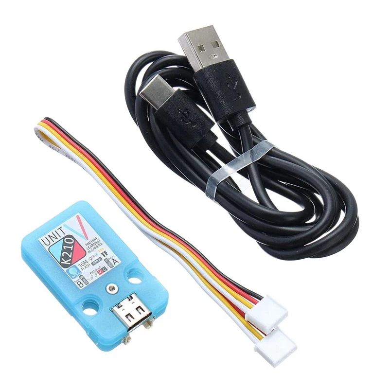 M5Stack UnitV Kendryte K210 AI Vision Processing Camera Module Image Recognition Dual-Core 64Bit 400MHz 2MP 1600X1200P
M5Stack UnitV Kendryte K210 AI Vision Processing Camera Module Image Recognition Dual-Core 64Bit 400MHz 2MP 1600X1200P