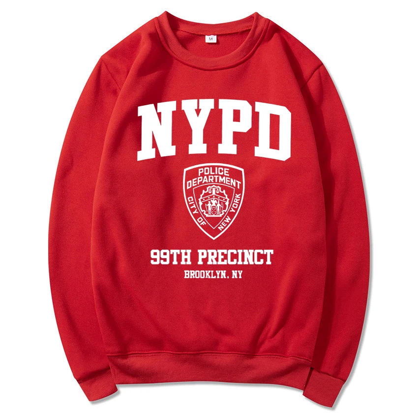 

2020 Brooklyn 99 Precinct Sweatshirt NYPD 99th Precinct Pullovers Brooklyn Nine-Nine TV Show Jumper Unsex NYPD Crewneck