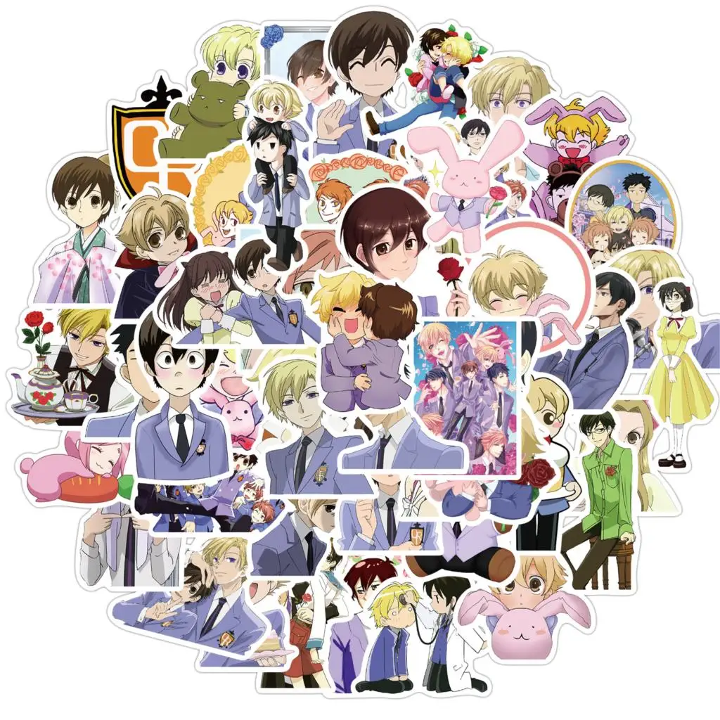10/50Pcs/Set Anime Stickers Ouran High School Host Club Japan Classic Waterproof Decals For Laptop Suitcase Skateboard Sticker
10/50Pcs/Set Anime Stickers Ouran High School Host Club Japan Classic Waterproof Decals For Laptop Suitcase Skateboard Sticker