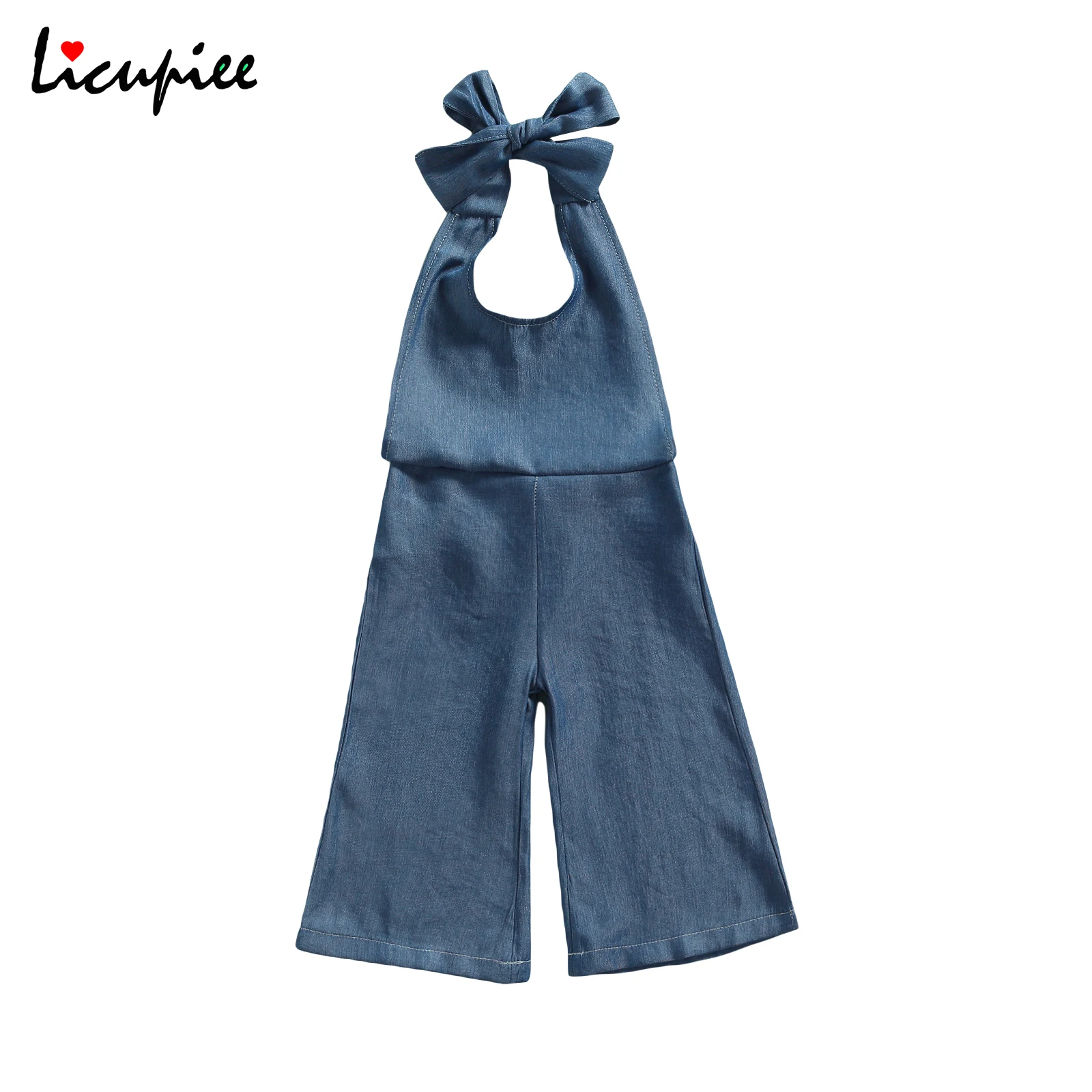 1-4 Years Sleeve Playsuits Jumpsuits Infant Denim Halter Romper, Baby Girls Tie-up Sleeveless Solid Color Jumpsuit (blue)
1-4 Years Sleeve Playsuits Jumpsuits Infant Denim Halter Romper, Baby Girls Tie-up Sleeveless Solid Color Jumpsuit (blue)