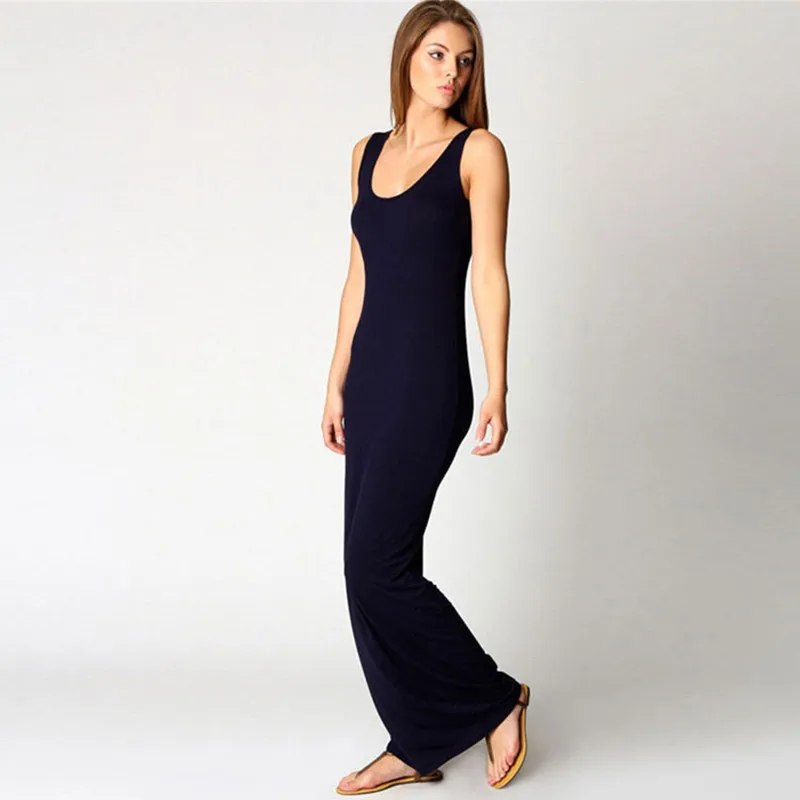 Women Summer Dress Elegant Fashion Solid O-Neck Sleeveless Long Party Dress Plus Size Slim Streetwear Casual Maxi Beach Vestidos
Women Summer Dress Elegant Fashion Solid O-Neck Sleeveless Long Party Dress Plus Size Slim Streetwear Casual Maxi Beach Vestidos