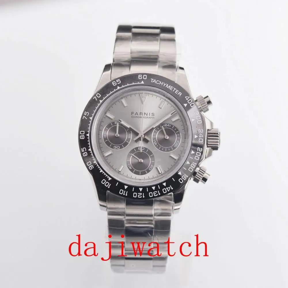 Bernie Hour 39mm Grey Dial Sapphire Glass Solid Steel Strap Chronograph Quartz Men's Watch
Bernie Hour 39mm Grey Dial Sapphire Glass Solid Steel Strap Chronograph Quartz Men's Watch