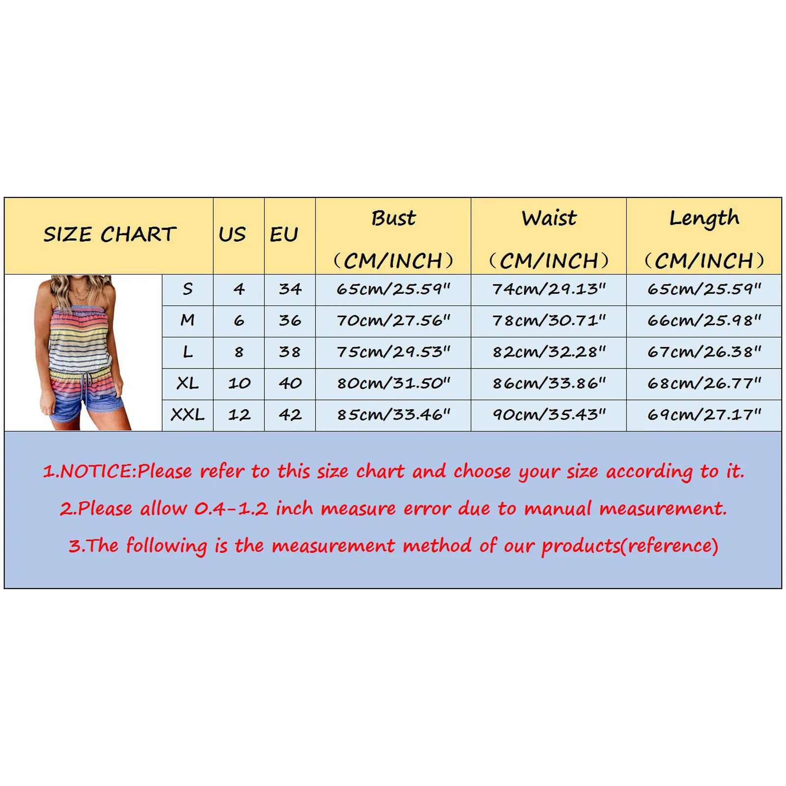 Women Summer Short Jumpsuits Casual Sleeveless Strapless Rompers Female Striped Print Straight Overalls Playsuits #T2P
Women Summer Short Jumpsuits Casual Sleeveless Strapless Rompers Female Striped Print Straight Overalls Playsuits #T2P