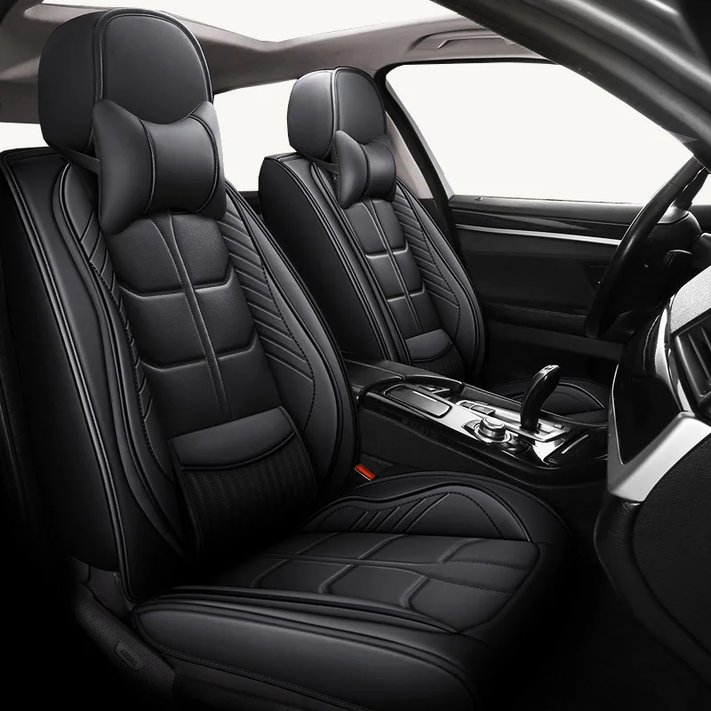 Кожаный чехол для автомобильных сидений подходит Kia Sportage 2011 2015 RIO 3 4 Carens Carnival Cerato