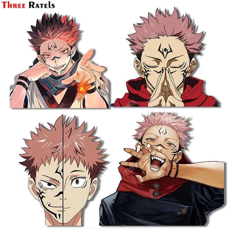 Three Ratels A985 Vinyl Materilal Car Sticker For Sukuna.(Jujutsu.Kaisen) Anime Stickers Luggage Laptop Decor Decals 
Three Ratels A985 Vinyl Materilal Car Sticker For Sukuna.(Jujutsu.Kaisen) Anime Stickers Luggage Laptop Decor Decals