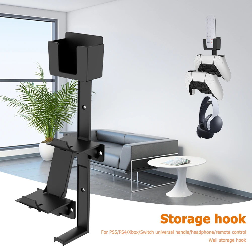 Wall-Mount Universal Gamepads Shelf Headsets Remote Control Storage Organizer Headset Remote Control Storage Organizer
Wall-Mount Universal Gamepads Shelf Headsets Remote Control Storage Organizer Headset Remote Control Storage Organizer