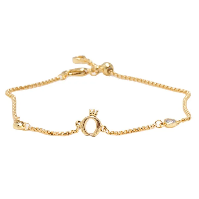 Amas Luxury Original S925 Sterling Silver Adjustable Shining Crown O Bracelet for Women Authentic Charm Jewelry Pulseira Gift
Amas Luxury Original S925 Sterling Silver Adjustable Shining Crown O Bracelet for Women Authentic Charm Jewelry Pulseira Gift