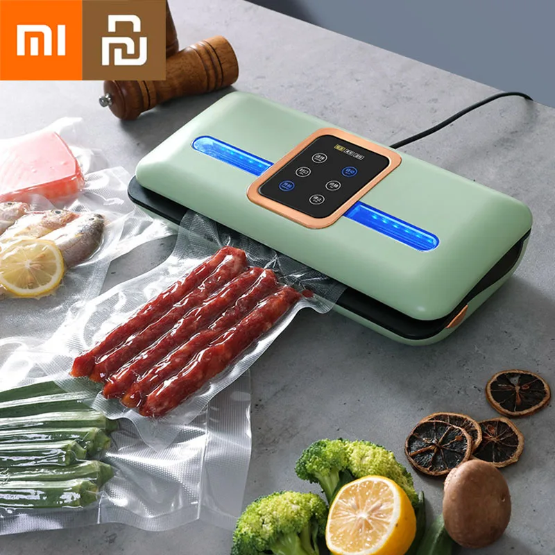 XiaoMi Vacuum Packaging Machine Sealer Food Preservation Fully Automatic Healthy Household Multifunction Convenient Storage Mi
XiaoMi Vacuum Packaging Machine Sealer Food Preservation Fully Automatic Healthy Household Multifunction Convenient Storage Mi