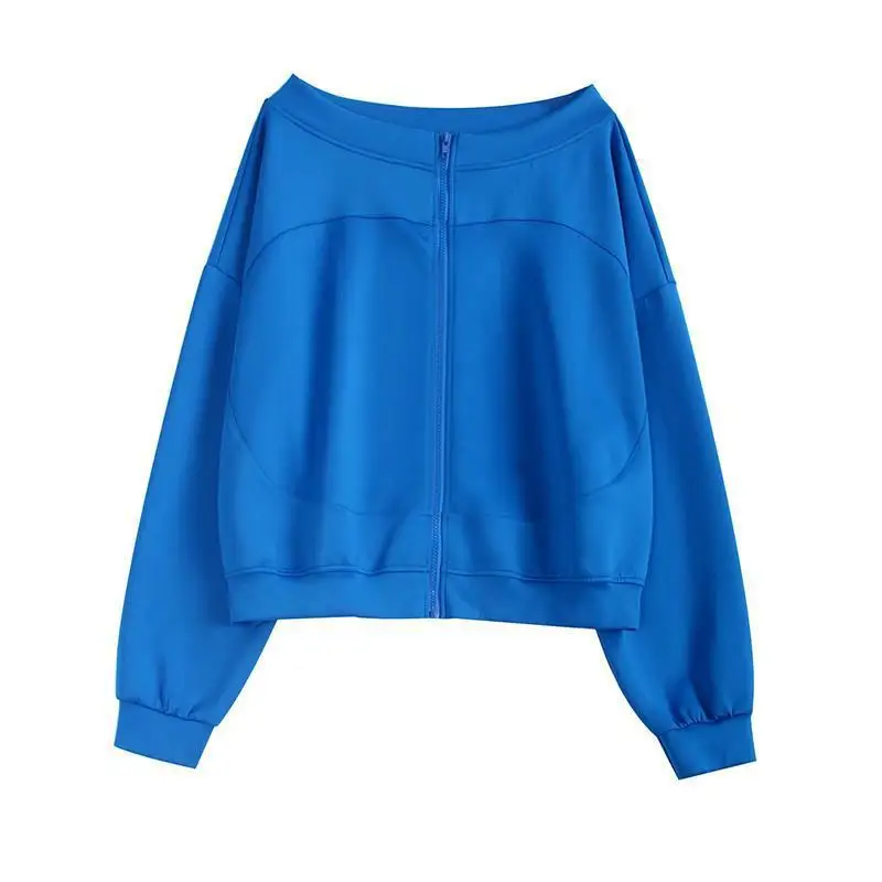 2021 new Korean style one-shoulder top short long-sleeved sweater women's coat loose trend hoodie harajuku Winter
2021 new Korean style one-shoulder top short long-sleeved sweater women's coat loose trend hoodie harajuku Winter