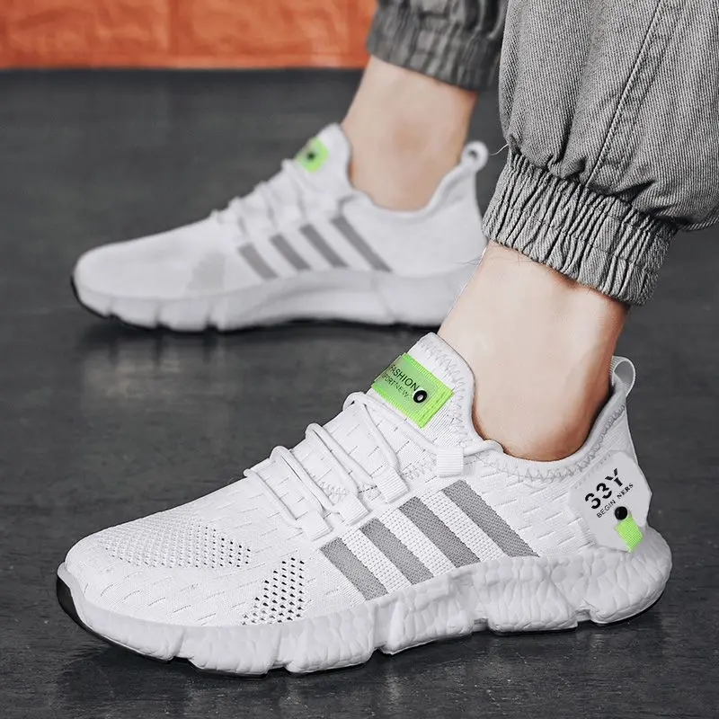 2020 New Breathable Mesh Men Shoes Lightweight Casual Comfortable Sneakers Spring and Summer Lace -Up Running Shoes NanX352
2020 New Breathable Mesh Men Shoes Lightweight Casual Comfortable Sneakers Spring and Summer Lace -Up Running Shoes NanX352