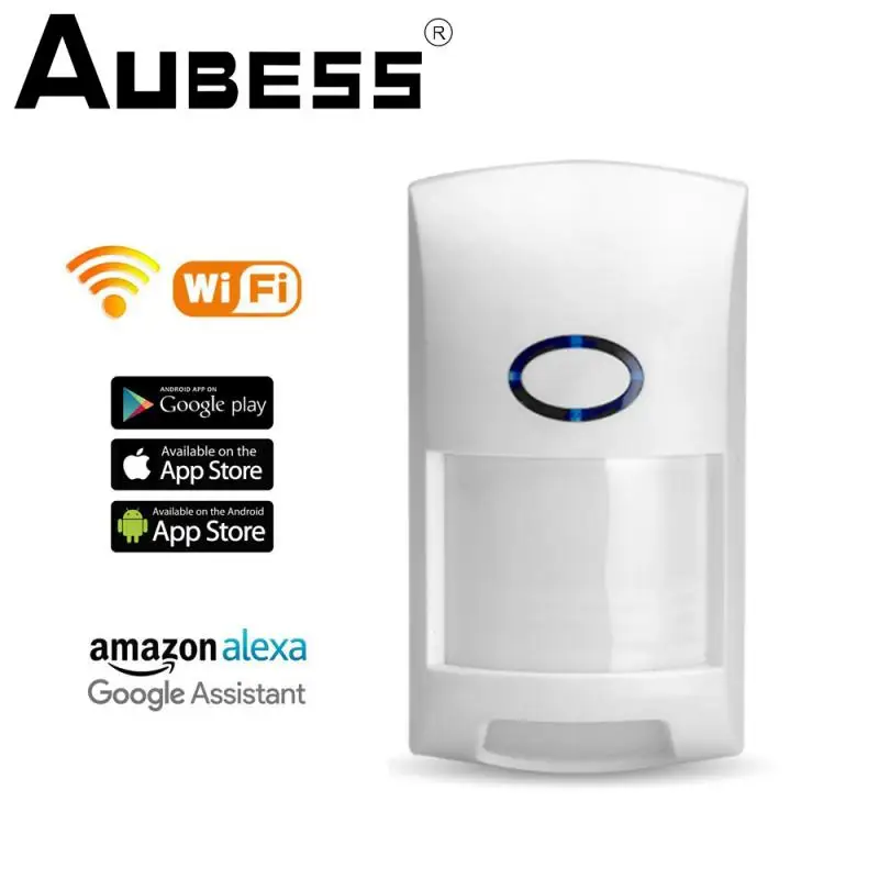 Aubess Tuya Smart WiFi Infrared Detector Outdoor Wireless PIR Alarm Motion Sensor Compatible With Tuya/Smart Life APP Smart Home
Aubess Tuya Smart WiFi Infrared Detector Outdoor Wireless PIR Alarm Motion Sensor Compatible With Tuya/Smart Life APP Smart Home