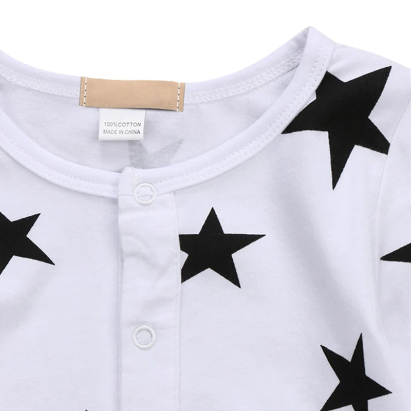 New Autumn Baby Casual Star Print Infant Long Sleeve Children Bodysuit Jumpsuit Outfits For Boy Girl 3-24M
New Autumn Baby Casual Star Print Infant Long Sleeve Children Bodysuit Jumpsuit Outfits For Boy Girl 3-24M