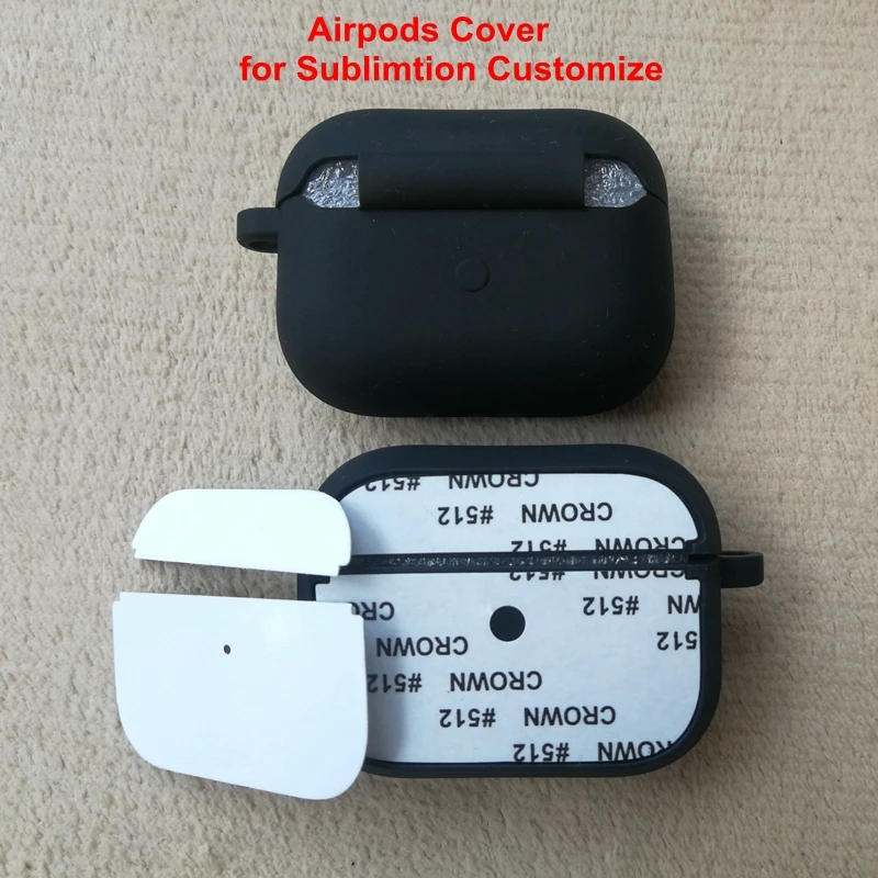 Силиконовый чехол для Airpods 1/2 Pro, защитный чехол для сублимационной печати на заказ с алюминиевым листом клея
Силиконовый чехол для Airpods 1/2 Pro, защитный чехол для сублимационной печати на заказ с алюминиевым листом клея