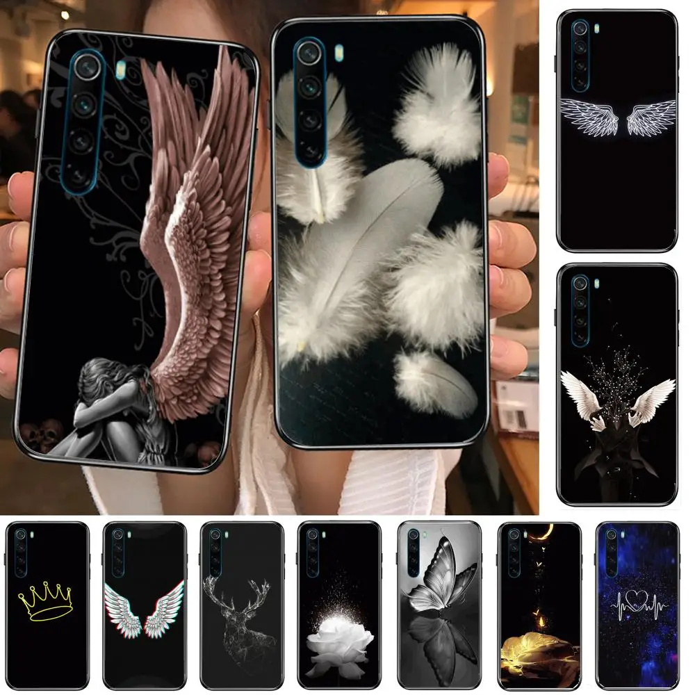 Angel wings feather style cartoon Phone Case For XiaoMi Redmi Note 9S 8 7 6 5 A Pro T Y1 Anime Black Cover Silicone Back Prett
Angel wings feather style cartoon Phone Case For XiaoMi Redmi Note 9S 8 7 6 5 A Pro T Y1 Anime Black Cover Silicone Back Prett