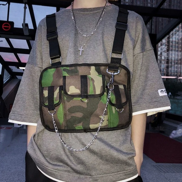 Multifunction Tactical Vest For Men Women Traveling Hiking Outdoor Sport Fashion Waist Pack Chest Rig Bag Hip Hop Vest Bag
Multifunction Tactical Vest For Men Women Traveling Hiking Outdoor Sport Fashion Waist Pack Chest Rig Bag Hip Hop Vest Bag