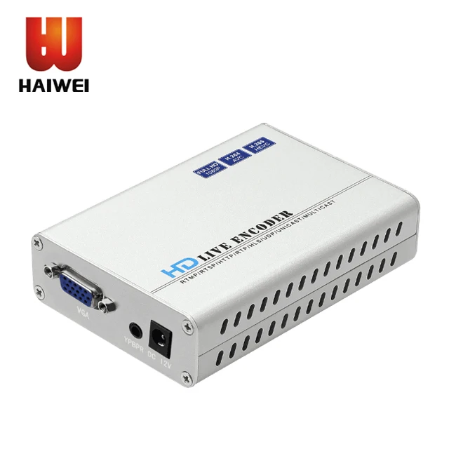 H8118V HDMI CVBS VGA YPBPR Encoder H.264 H.265 HEVC IPTV Encoder for Live Streaming on YouTube Facebook Wowza
H8118V HDMI CVBS VGA YPBPR Encoder H.264 H.265 HEVC IPTV Encoder for Live Streaming on YouTube Facebook Wowza