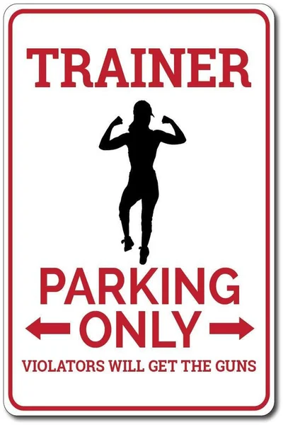 Trainer Parking Sign Athletic Trainer Sign Trainer Gift for Instructor Sign Sport Coach Gift for Trainer Tin Signs
Trainer Parking Sign Athletic Trainer Sign Trainer Gift for Instructor Sign Sport Coach Gift for Trainer Tin Signs