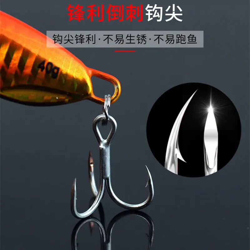 HOT NEW 6pcs 15g 20g 25g 30g 40g 60g fishing jigging lure spoon spinnerbait metal bait bass tuna lures jig lead minnow pesca
HOT NEW 6pcs 15g 20g 25g 30g 40g 60g fishing jigging lure spoon spinnerbait metal bait bass tuna lures jig lead minnow pesca