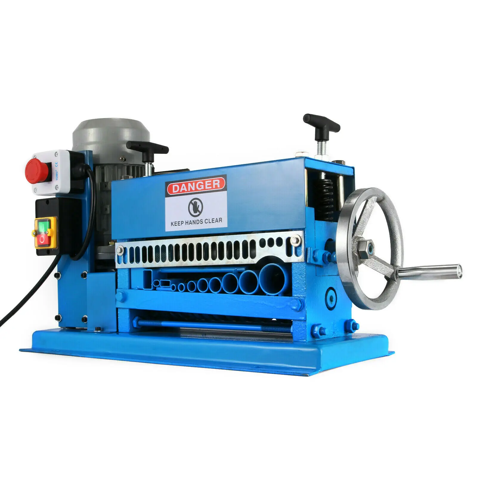 370W Powered 10 Blades Electrical Wire Stripping Machine from Φ1.5mm to Φ38mm Copper Peeling Stripper For Industrial
370W Powered 10 Blades Electrical Wire Stripping Machine from Φ1.5mm to Φ38mm Copper Peeling Stripper For Industrial