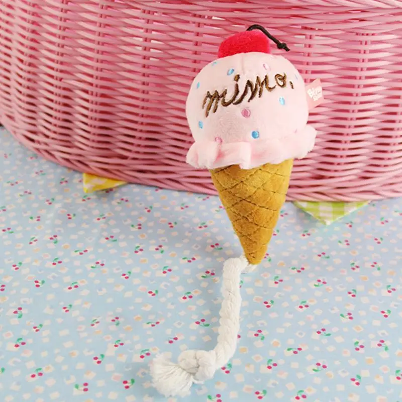 2PCS Ice Cream Pet Toy Doughnut Shape Sound Dog Toy Funny Cute Kitten toys Dog Squeaky Toy Plush Cat Chew Toy
2PCS Ice Cream Pet Toy Doughnut Shape Sound Dog Toy Funny Cute Kitten toys Dog Squeaky Toy Plush Cat Chew Toy
