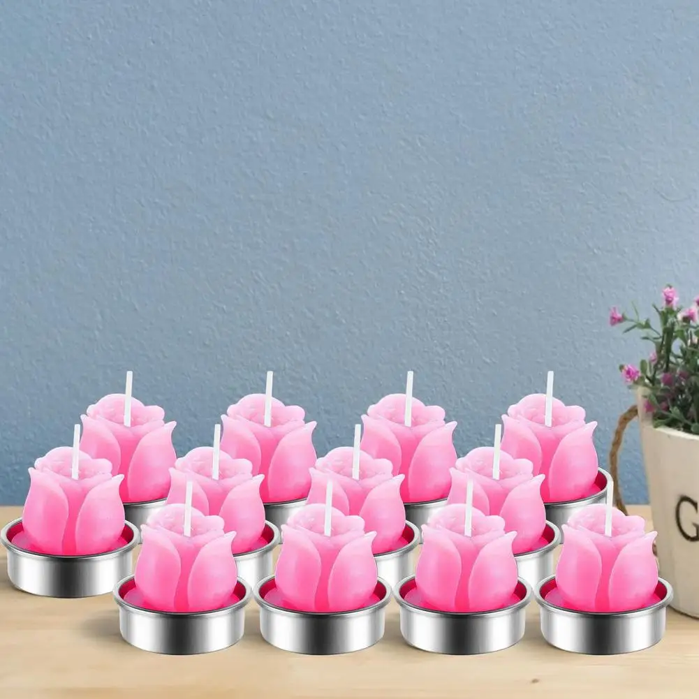 Искусственные растения суккуленты свечи кактус День Святого Валентина роза