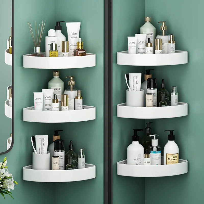 Bathroom Shelf Corner Space Aluminum Bathroom Triangle Basket Shower Room Storage Rack Wall Mounted Black/White
Bathroom Shelf Corner Space Aluminum Bathroom Triangle Basket Shower Room Storage Rack Wall Mounted Black/White