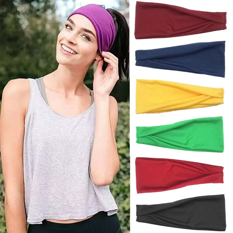 Повязка на голову унисекс, эластичная широкая, эластичные хлопковые повязки на голову, обруч для волос для спорта 
Повязка на голову унисекс, эластичная широкая, эластичные хлопковые повязки на голову, обруч для волос для спорта