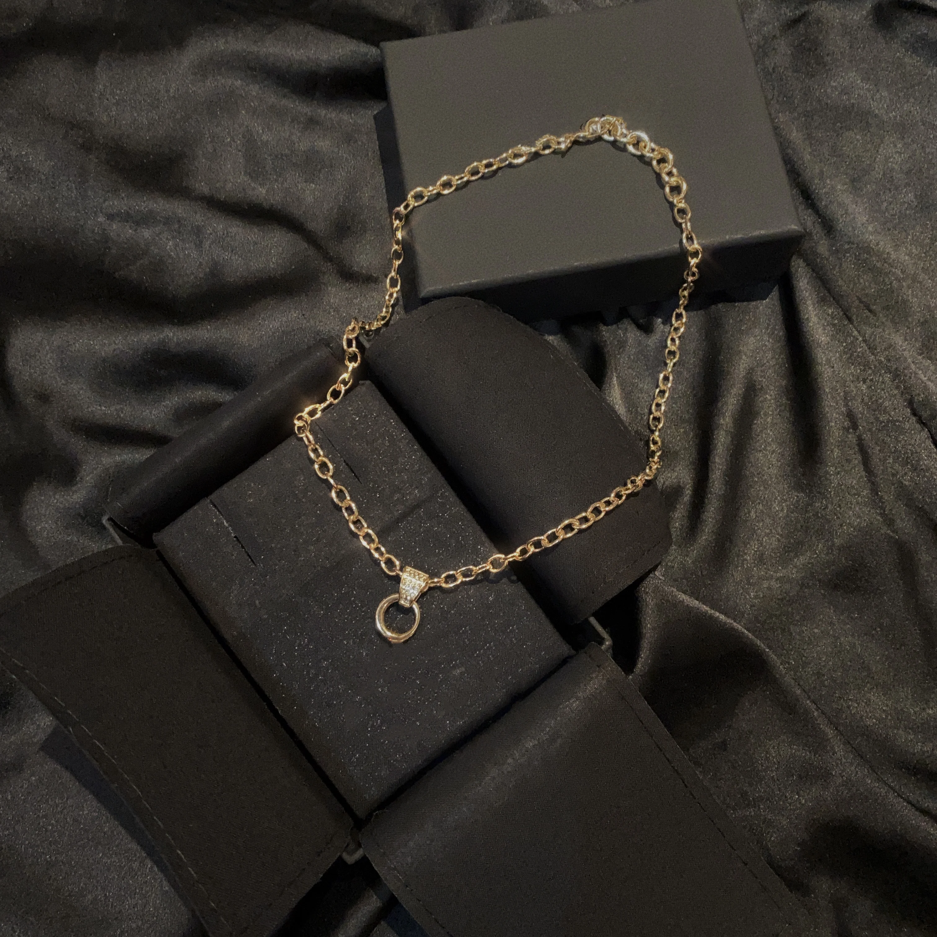 Popular Original Fashion Brand Women Female Jewelry Necklace Winter Quality Luxury Chain Choker Logo Christmas Halloween Gift
Popular Original Fashion Brand Women Female Jewelry Necklace Winter Quality Luxury Chain Choker Logo Christmas Halloween Gift