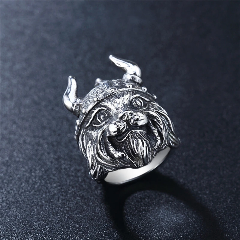 European Style Viking Cat Female Rings Vintage Silver Color Stainless Steel Wedding Bands Jewelry For Women Goth Accessories
European Style Viking Cat Female Rings Vintage Silver Color Stainless Steel Wedding Bands Jewelry For Women Goth Accessories