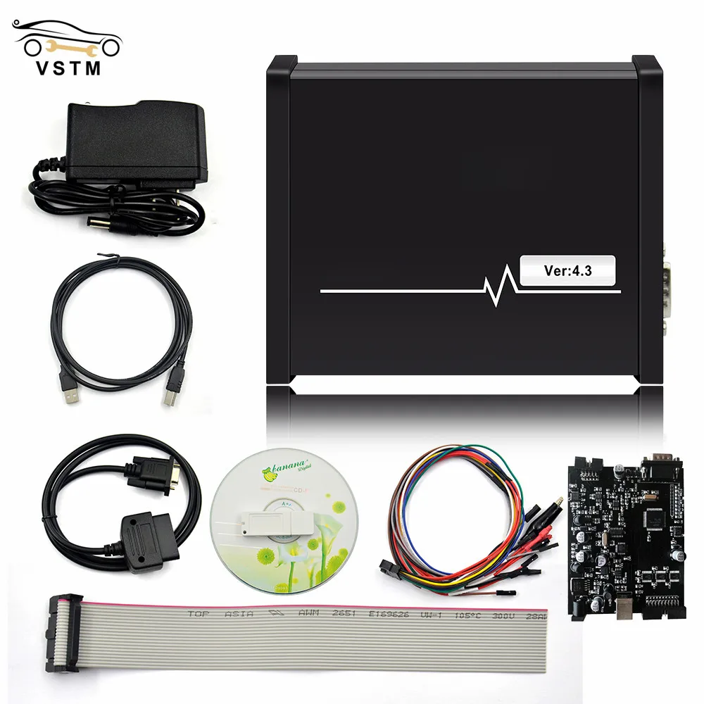 

New 3 RED/Black PCB (JTAG-BDM-K-line-L-line-RS232-CAN-BUS) universal Car ECU Programmer Piasini Engineering Serial Suite V4.