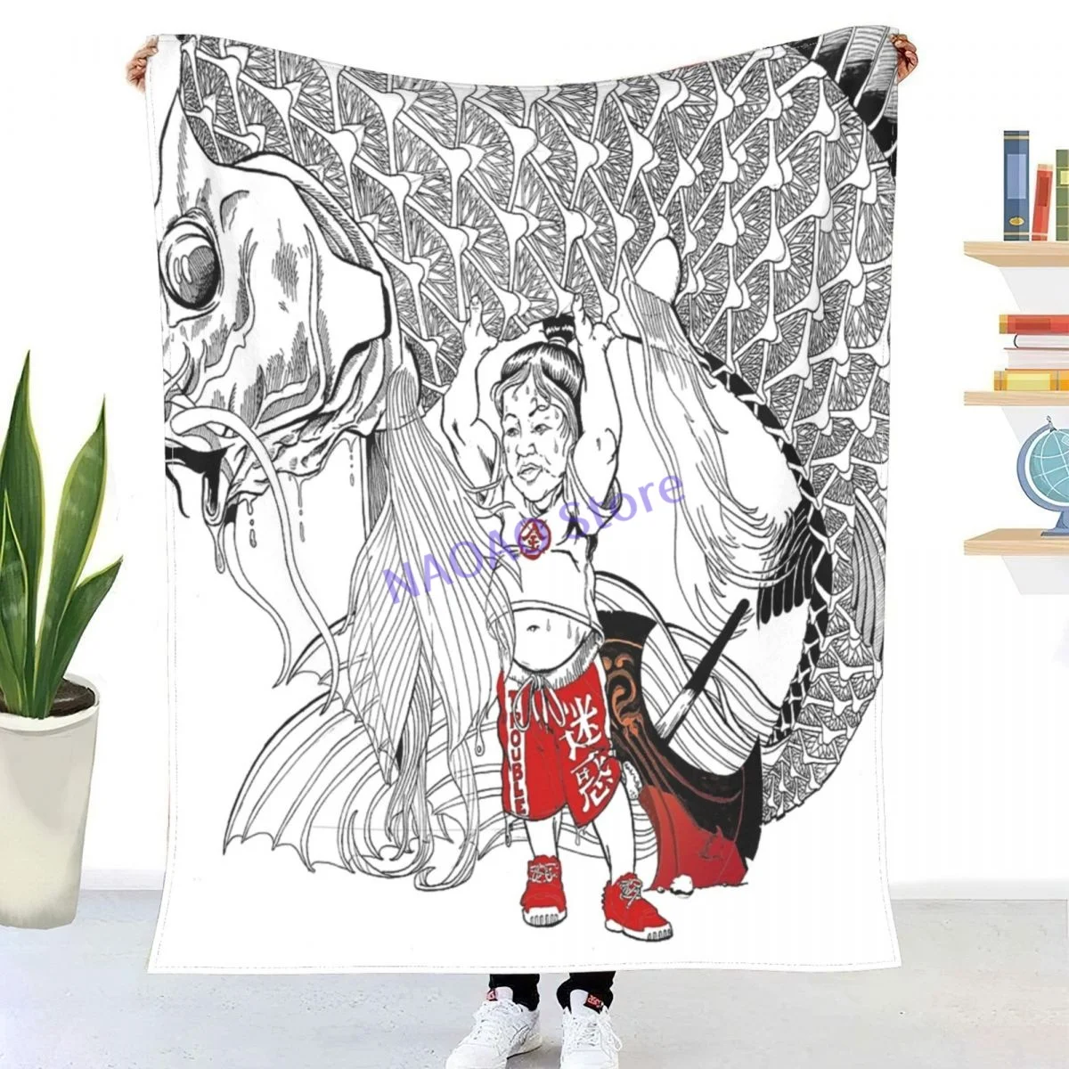 Kintaro- Crimson Throw Blanket Sheets On The Bed, Blanket On The Sofa, Decorative Lattice Bedspreads, Sofa Covers
Kintaro- Crimson Throw Blanket Sheets On The Bed, Blanket On The Sofa, Decorative Lattice Bedspreads, Sofa Covers