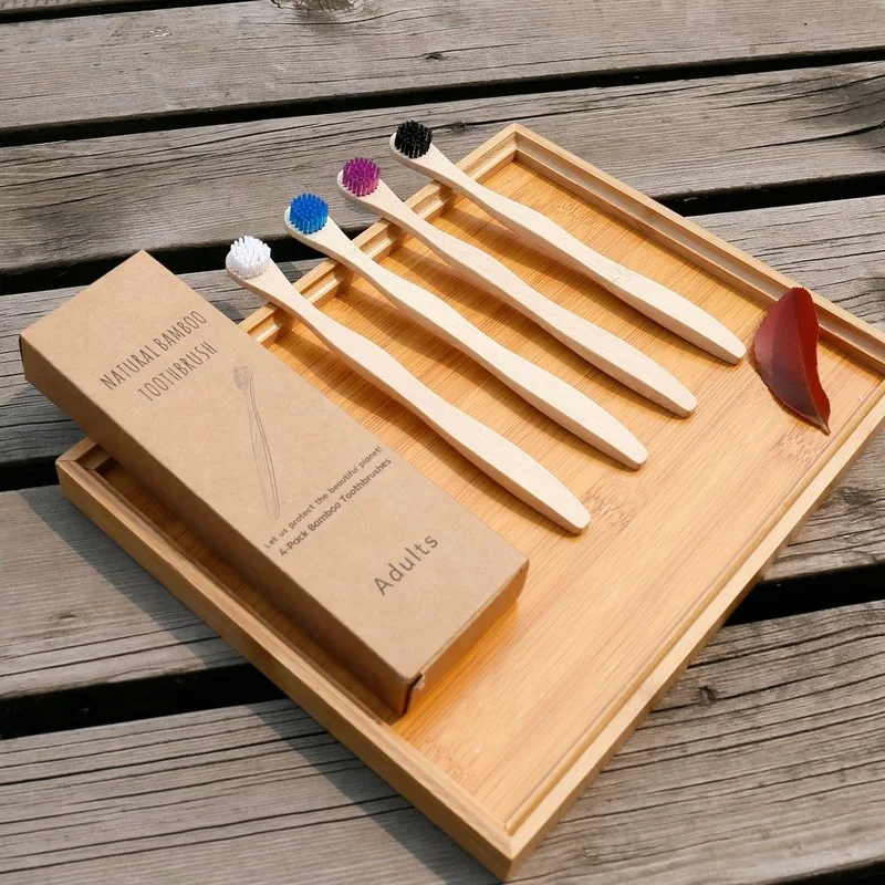 4pcs/set Natural Bamboo Tongue Brush Dental Care Cleaner Brush eco-friendly toothbrush Scraper Tongue Clean Tool For Adults
4pcs/set Natural Bamboo Tongue Brush Dental Care Cleaner Brush eco-friendly toothbrush Scraper Tongue Clean Tool For Adults