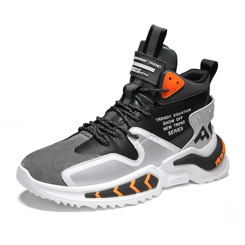 New 2021 Lightweight Thick Soled Sports Shoes High Top Anti Suede Leather Daddy Shoes Reflective Shoes
New 2021 Lightweight Thick Soled Sports Shoes High Top Anti Suede Leather Daddy Shoes Reflective Shoes