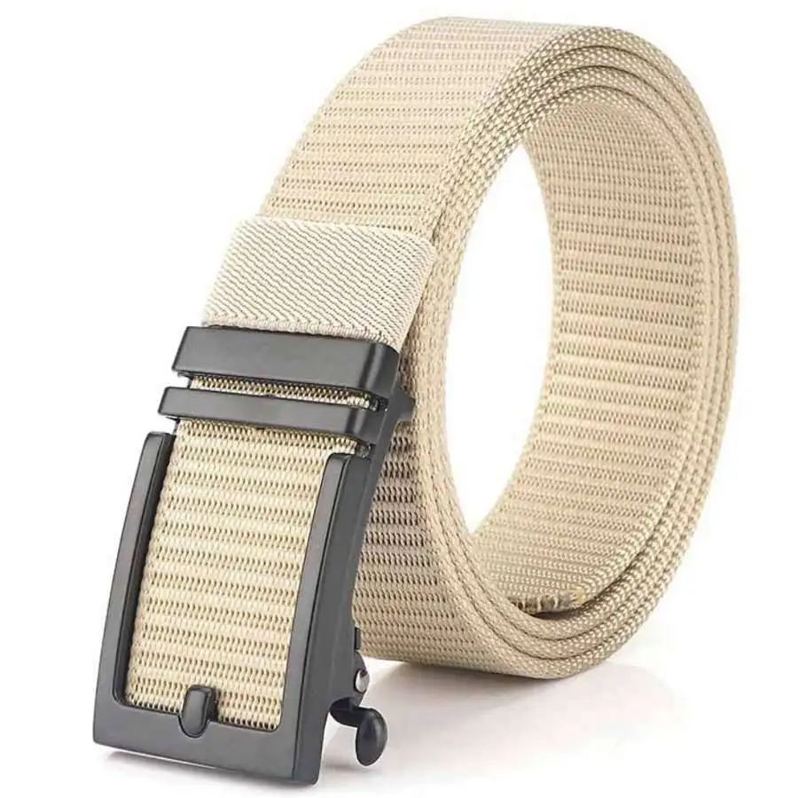Men's Belt New Mens Nylon Leather Belt Toothless Leather Belt Waistband Male Suitable for:28''-46'' Toothless Buckle Belt
Men's Belt New Mens Nylon Leather Belt Toothless Leather Belt Waistband Male Suitable for:28''-46'' Toothless Buckle Belt