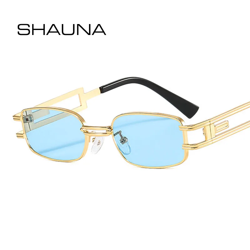 SHAUNA Retro Hollow Metal Square Women Sunglasses Fashion Clear Ocean Lens Punk Men Sun Glasses Trending Mirror Shades UV400
SHAUNA Retro Hollow Metal Square Women Sunglasses Fashion Clear Ocean Lens Punk Men Sun Glasses Trending Mirror Shades UV400