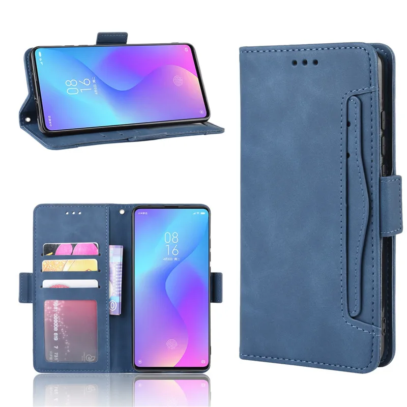 Кожаный чехол-книжка с несколькими отделениями для карт для Xiaomi Redmi K20 Pro
Кожаный чехол-книжка с несколькими отделениями для карт для Xiaomi Redmi K20 Pro