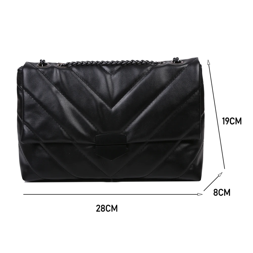 2021 INS Fashion Women V-line Crossbody Bag Sac A Main Female Flap Shoulder Bags Chain Bag Soft Pu Leather Handbag Lock Purses
2021 INS Fashion Women V-line Crossbody Bag Sac A Main Female Flap Shoulder Bags Chain Bag Soft Pu Leather Handbag Lock Purses