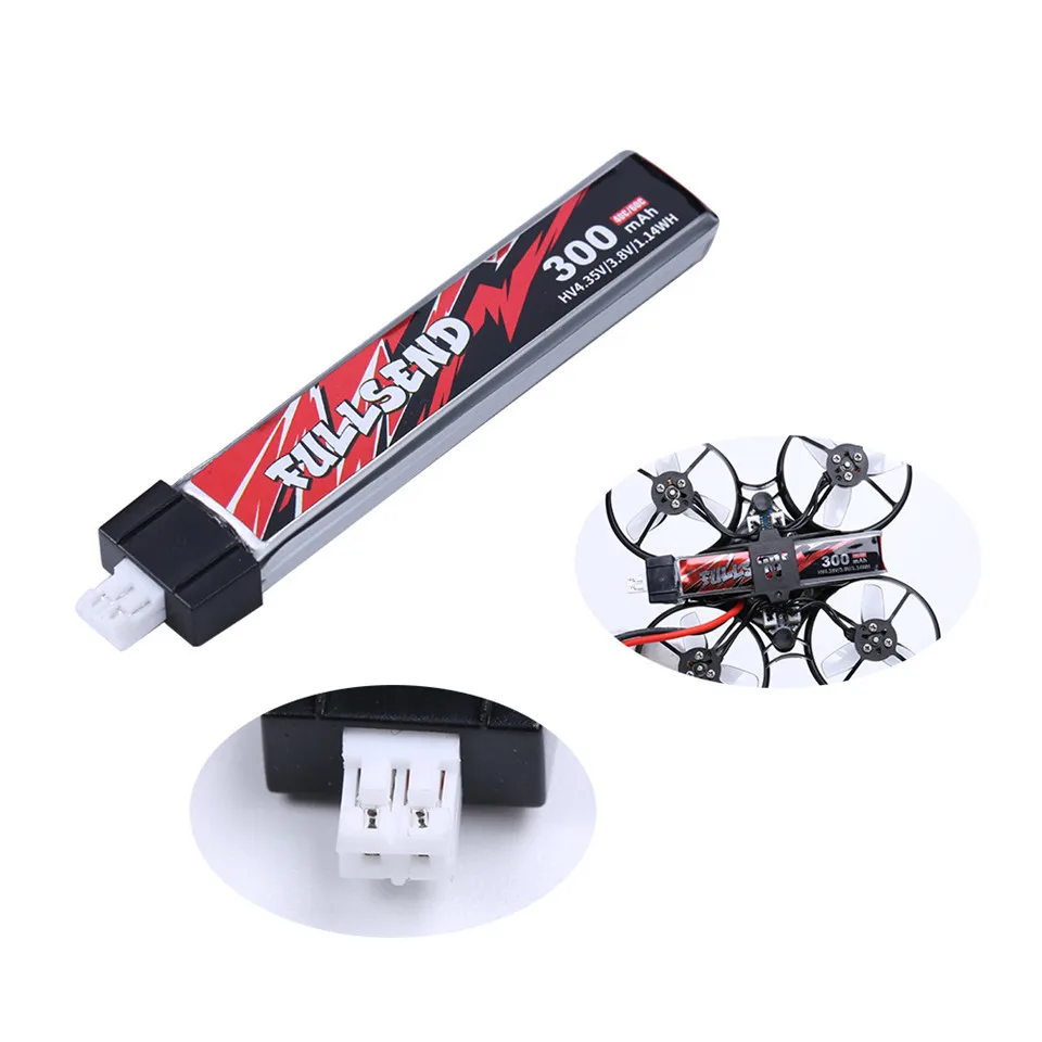iFlight Fullsend 1S HV 300mAh 3.8V 40C/60C Lipo Battery PH2.0 for TRASHCAN Snapper6 7 Mobula7 Alpha A65 Tiny Whoop Drone Parts
iFlight Fullsend 1S HV 300mAh 3.8V 40C/60C Lipo Battery PH2.0 for TRASHCAN Snapper6 7 Mobula7 Alpha A65 Tiny Whoop Drone Parts