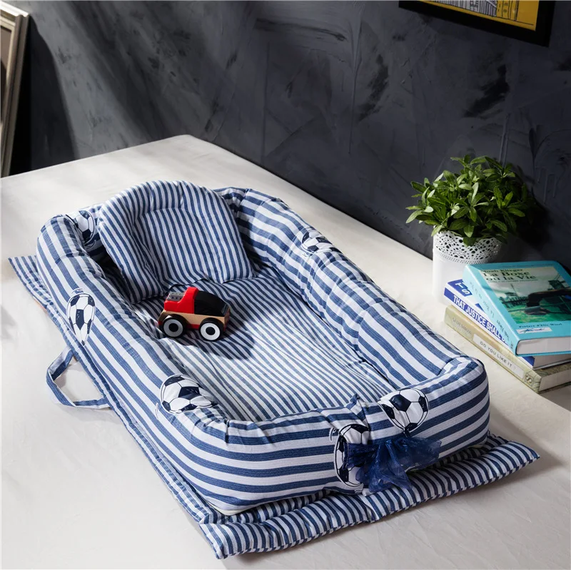 New Arrival Baby Bumper Infant Toddler Cotton Baby Nest Bed Portable Crib Travel Bed Cradle For Newborn Baby Bumper Bed Bassinet 
New Arrival Baby Bumper Infant Toddler Cotton Baby Nest Bed Portable Crib Travel Bed Cradle For Newborn Baby Bumper Bed Bassinet