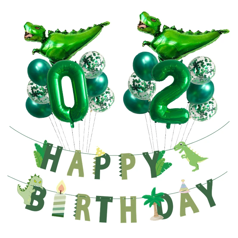 7pcs/lot Dinosaur Foil Balloon Set Kids Birthday Party Decoration Baby Shower 32inch Number Balloons Jungle Party Supplies
7pcs/lot Dinosaur Foil Balloon Set Kids Birthday Party Decoration Baby Shower 32inch Number Balloons Jungle Party Supplies