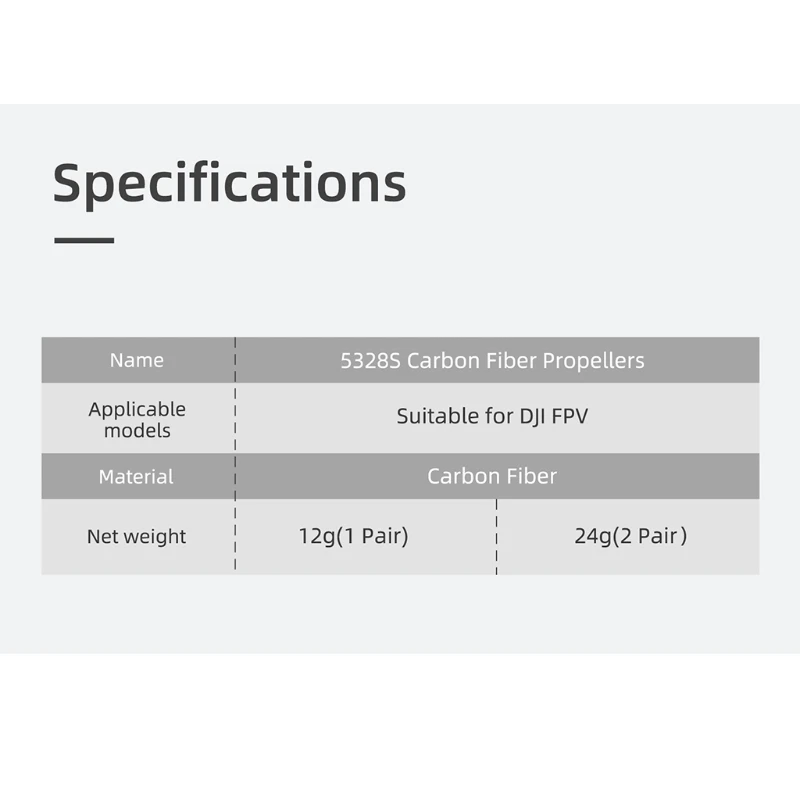 Durable Carbon Fiber Propeller Quick-Release Blades Props for-D-JI FPV Combo Drone
Durable Carbon Fiber Propeller Quick-Release Blades Props for-D-JI FPV Combo Drone