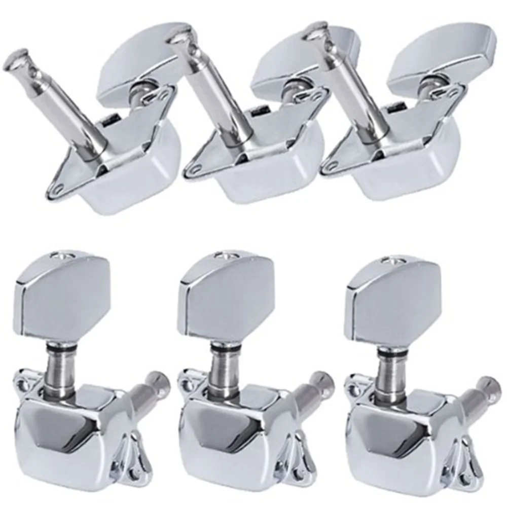6pcs 3L3R Semiclosed Acoustic Guitar Tuning Pegs Machine Heads (Silver)
6pcs 3L3R Semiclosed Acoustic Guitar Tuning Pegs Machine Heads (Silver)