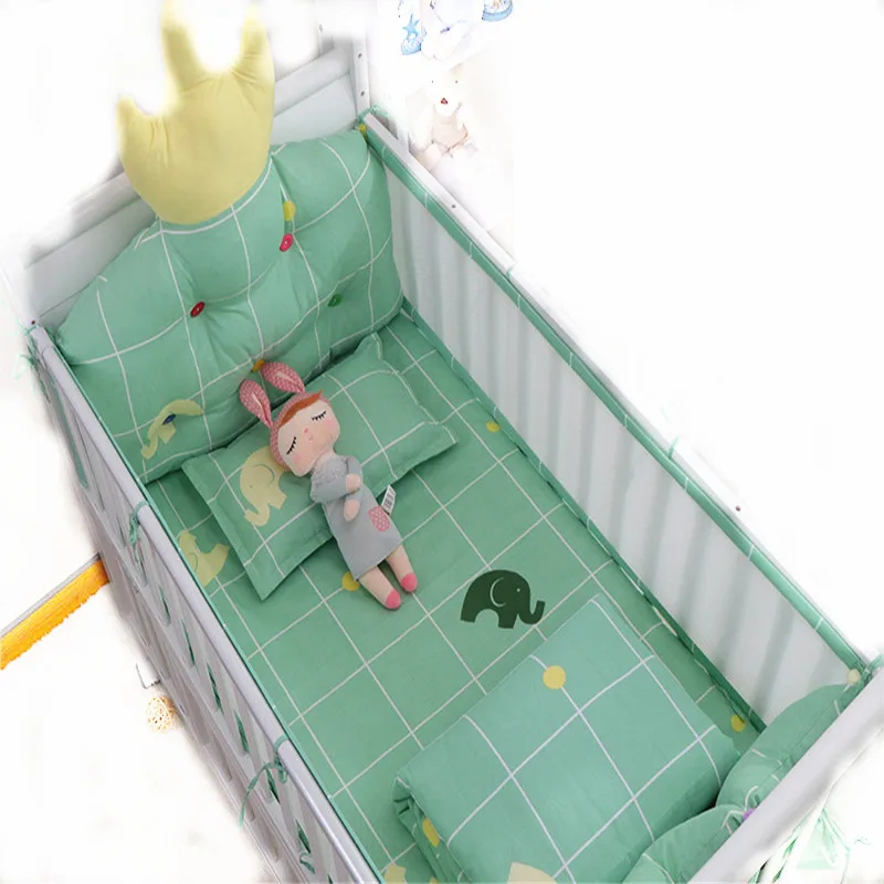 Brief Breathable Type Baby Bed Bumper Set 5Pcs ,Crib Bumper For Newborns ,Kid's Bed Around Cushion ,Children's Protector Pillows
Brief Breathable Type Baby Bed Bumper Set 5Pcs ,Crib Bumper For Newborns ,Kid's Bed Around Cushion ,Children's Protector Pillows