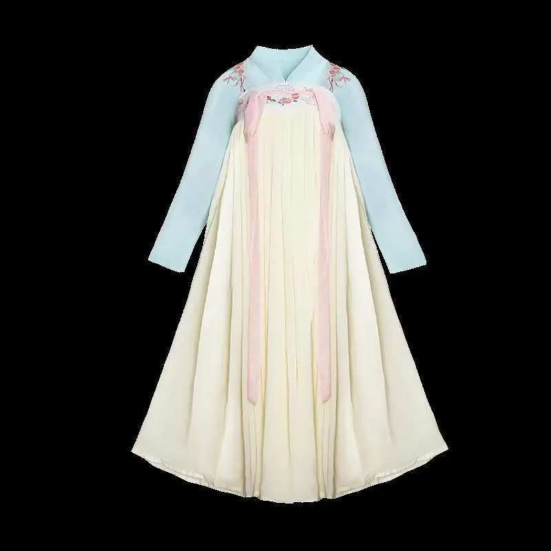 2021 new Chinese Hanfu female super fairy and elegant ancient style improved Han element embroidery suit summer six-meter skirt
2021 new Chinese Hanfu female super fairy and elegant ancient style improved Han element embroidery suit summer six-meter skirt
