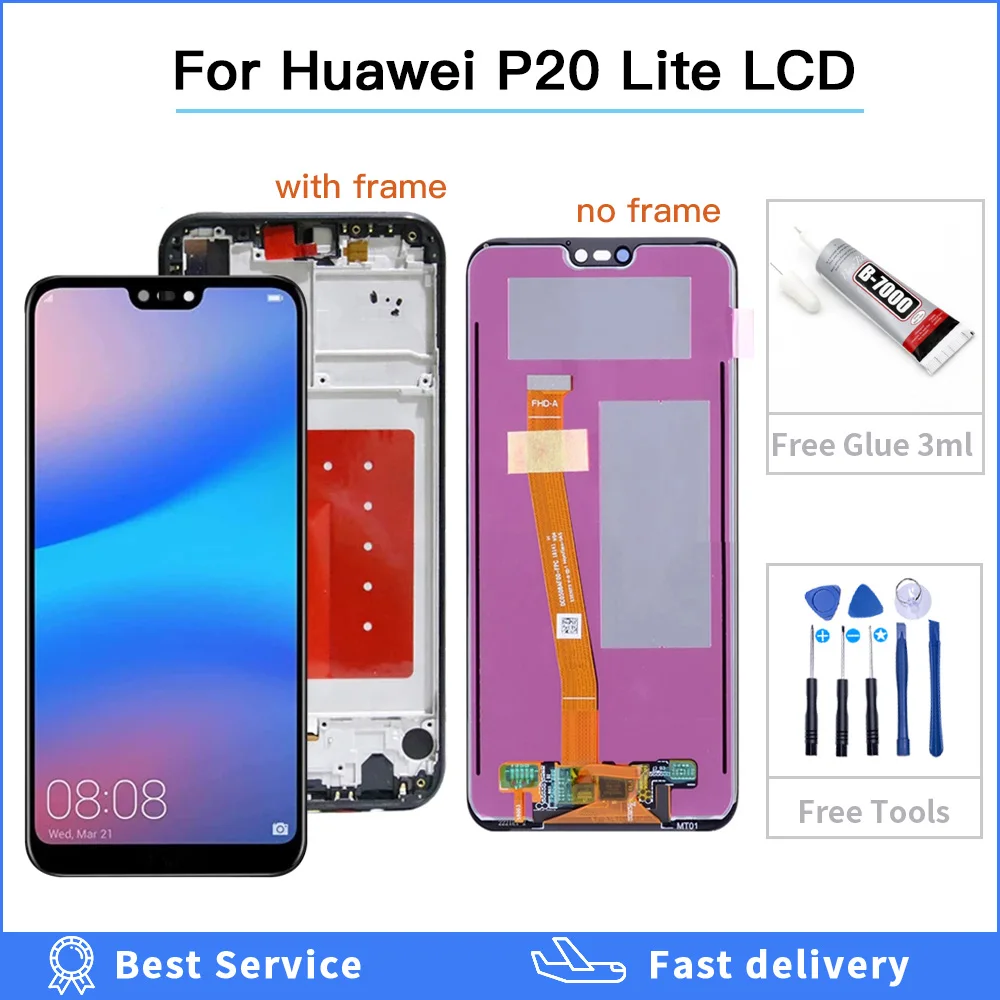 ЖК-дисплей 5,84 дюйма для Huawei P20 Lite с сенсорным экраном и рамкой, сменный ЖК-дисплей для Huawei P20Lite, Nova 3e
ЖК-дисплей 5,84 дюйма для Huawei P20 Lite с сенсорным экраном и рамкой, сменный ЖК-дисплей для Huawei P20Lite, Nova 3e