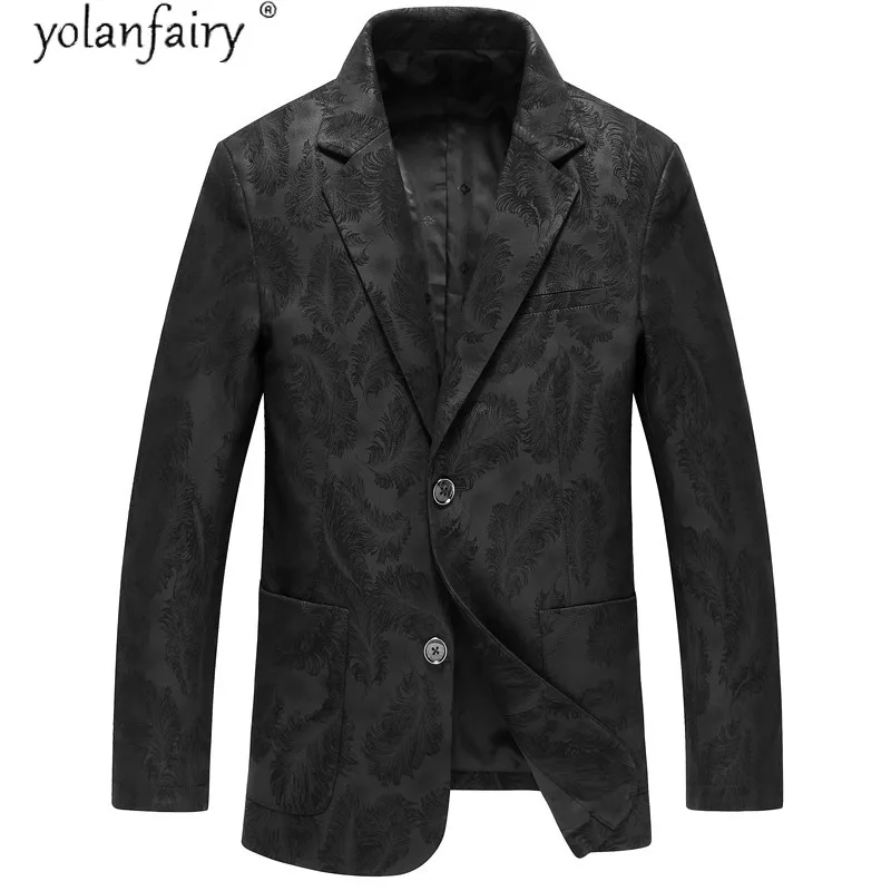 High Quality Genuine Leather Jacket Men Natural Sheepskin Coat Spring Autumn Blazer Leather Jackets and Coats Hommes Veste 2021
High Quality Genuine Leather Jacket Men Natural Sheepskin Coat Spring Autumn Blazer Leather Jackets and Coats Hommes Veste 2021