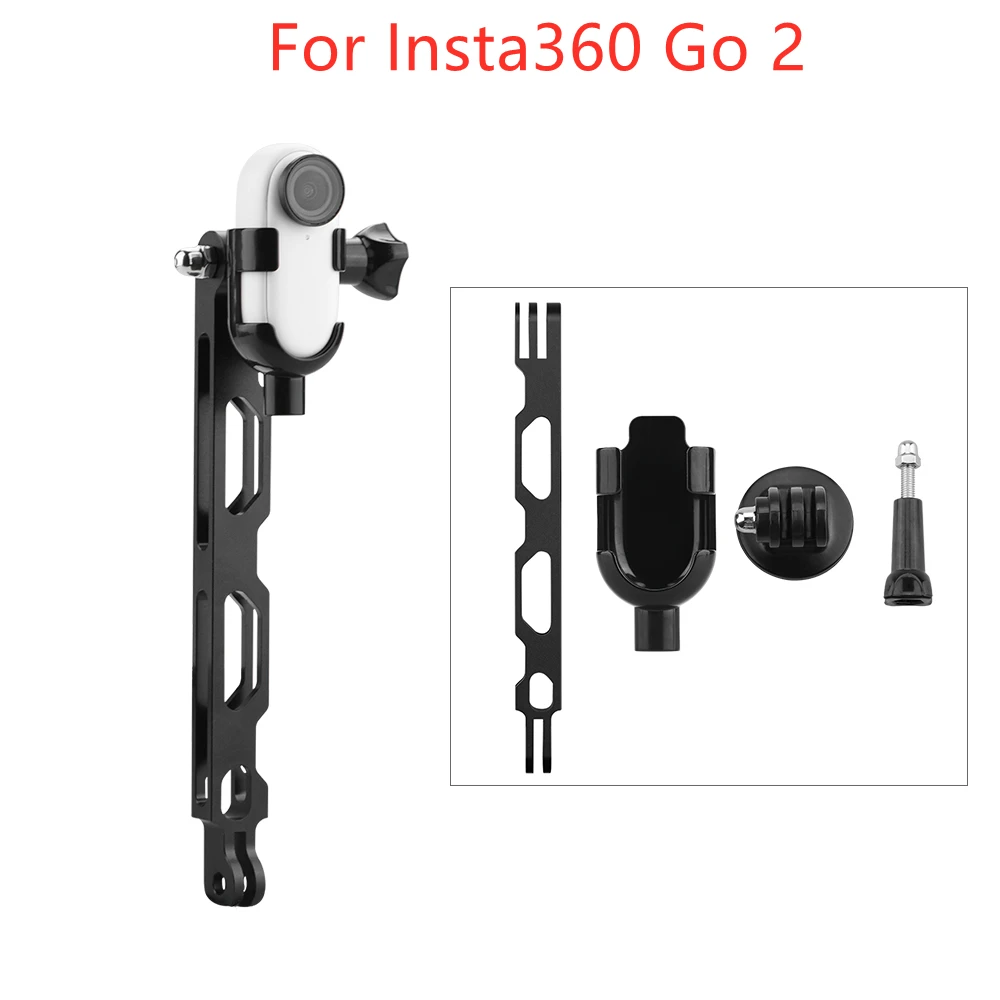 Expansion Adapter Extend Arm For Insta360 Go 2 Protective Frame Mount 1/4 Adapter Bracket Stabilizer for Insta360 GO 2 Camera
Expansion Adapter Extend Arm For Insta360 Go 2 Protective Frame Mount 1/4 Adapter Bracket Stabilizer for Insta360 GO 2 Camera