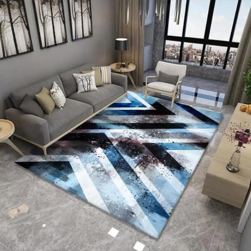 Geometric Carpet Simple Modern Living Room Bedroom Bedside Carpet Children's Bedside Blanket Model Room Bay Window Floor Mat
Geometric Carpet Simple Modern Living Room Bedroom Bedside Carpet Children's Bedside Blanket Model Room Bay Window Floor Mat