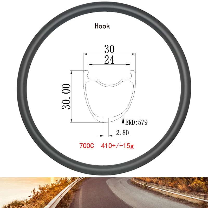 700C 30*30mm Gravel Off Road Carbon Hook Rim Asymmetric 30 deep 30 wide Clincher Tubeless UD 3K 12K 16 18 20 21 24 28 32 36H
700C 30*30mm Gravel Off Road Carbon Hook Rim Asymmetric 30 deep 30 wide Clincher Tubeless UD 3K 12K 16 18 20 21 24 28 32 36H